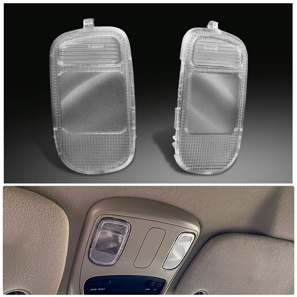 MbuyDIY Map Dome Light Cover Lens Overhead Console Reading Lamp Compatible with 2002-2009 Dodge Ram 1500 2500 3500 Pickup Truck