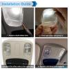 MbuyDIY Map Dome Light Cover Lens Overhead Console Reading Lamp Compatible with 2002-2009 Dodge Ram 1500 2500 3500 Pickup Truck view 4