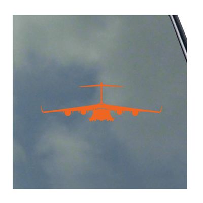 C-17 Globemaster III Pilot Side Vinyl Sticker Decal Air Force Transport Airdrop Crew Veteran