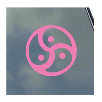 BDSM Icon Vinyl Sticker Decal S&M Kinky Love Master Slave Safe Word