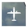C-146 Wolfhound Pilot Top Vinyl Sticker Decal Vinyl Sticker Decal Air Force Military Veteran AFSOC view 1