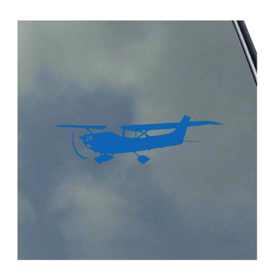 Cessna 182 Pilot Vinyl Sticker Decal Skylane Bush Flying
