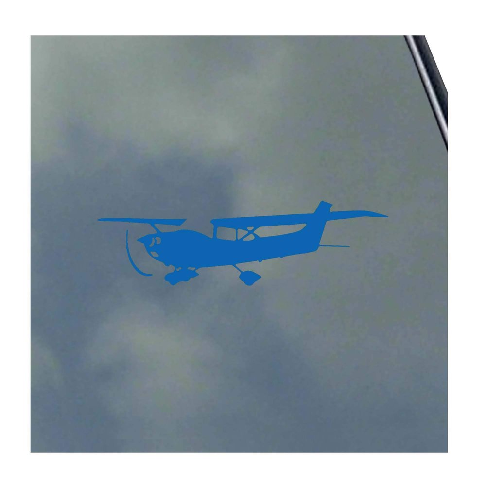 Cessna 182 Pilot Vinyl Sticker Decal Skylane Bush Flying