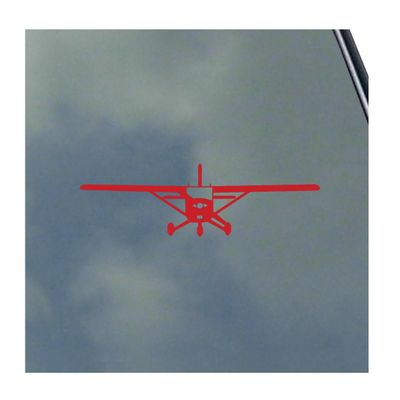 Cessna 172 Pilot Front View Vinyl Sticker Decal KLO Graphics Skyhawk Travel Flight Training