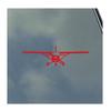 Cessna 172 Pilot Front View Vinyl Sticker Decal KLO Graphics Skyhawk Travel Flight Training view 1