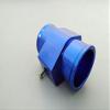 38mm/1.5" Water Temp Temperature Joint Pipe Sensor Gauge Radiator Hose Adapter Blue view 2
