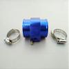 38mm/1.5" Water Temp Temperature Joint Pipe Sensor Gauge Radiator Hose Adapter Blue view 3