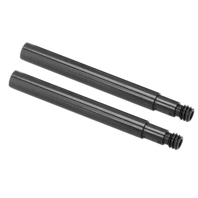 60mm Tyre Valve Extender Valve Extender Inner Tyre Valves Accessory 2 Packs(Black)