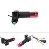 Dilwe Throttle Set, Very Linear Acceleration, Throttle with LED Screen Handle with Key for Electric 4 Colors(red) view 3