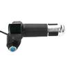 Electric Throttle, Very Linear Acceleration E-Bike Throttle Controller with LED Screen Handle and Key for Electric Scooter Riders, Commuters(Silver) view 3