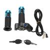 Throttle Set, Very Linear Acceleration, Throttle with LED Screen Handle with Key for Electric 4 Colors(Blue) view 1