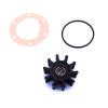 Flexible Water Pump Impeller for Jabsco 18673-0001 / for Perkins 24880194 / for Volvo 875808 897055 804696 / for CEF 500156 /for JMP 7071 Inboard Engine Motor with 2995-0000 Gasket & 18753-0125 O-Ring view 3
