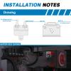 GLOSO Stud Type Circuit Breakers, Crosswise Bracket, Auto Reset (T1) - 5 Pack (20A) E512 view 3
