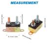 GLOSO E513 Stud Type Circuit Breakers, Lengthwise Bracket, Auto Reset (T1) - 5 Pack (40A) view 2