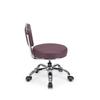 Dayton Home Office/Garden Rolling Seat (Burgundy) Pneumatic, Short Stool with Adjustable Height 13"-15", Perfect for Home Office, Gardening, Garage Mechanic, School and Lab view 4