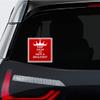 Makoroni Keep Calm and Date A Geologist, CAR Magnet-Magnetic Bumper Sticker 4.5x4.5 or 7x7 inc., DesH3 view 1