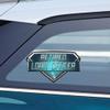 Makoroni Retired Loan Officer Career, CAR Magnet-Magnetic Bumper Sticker 4x7 or 5.5x10 inc., DesE21 view 1