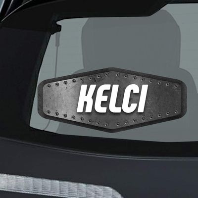 Makoroni Kelci Name, CAR Magnet-Magnetic Bumper Sticker 3.5x8 or 4.5x10 inc., DesI3