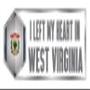 Makoroni I Left My Heart in WEST Virginia State, CAR Magnet-Magnetic Bumper Sticker 3x9 or 4x12 inc., DesF71 view 1