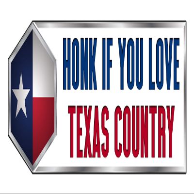 Makoroni HONK IF You Love Texas State Texas Texan State, CAR Magnet-Magnetic Bumper Sticker 3x9 or 4x12 inc., DesR51