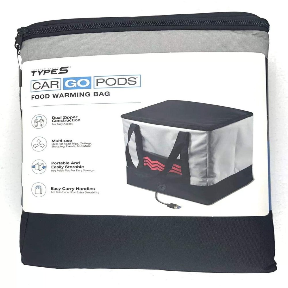 Car Go Pods Food Warming Bag