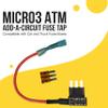 Precision Upfit Micro3 ATM Add-A-Circuit Fuse Tap Link with 5A Fuse micro 3 view 2