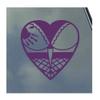 BDSM Butt Heart Vinyl Sticker Decal S&M Kinky Love Master Submissive Safe Word view 1