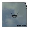 F-22 Raptor Pilot Front Vinyl Sticker Decal USA Air Force Veteran view 1