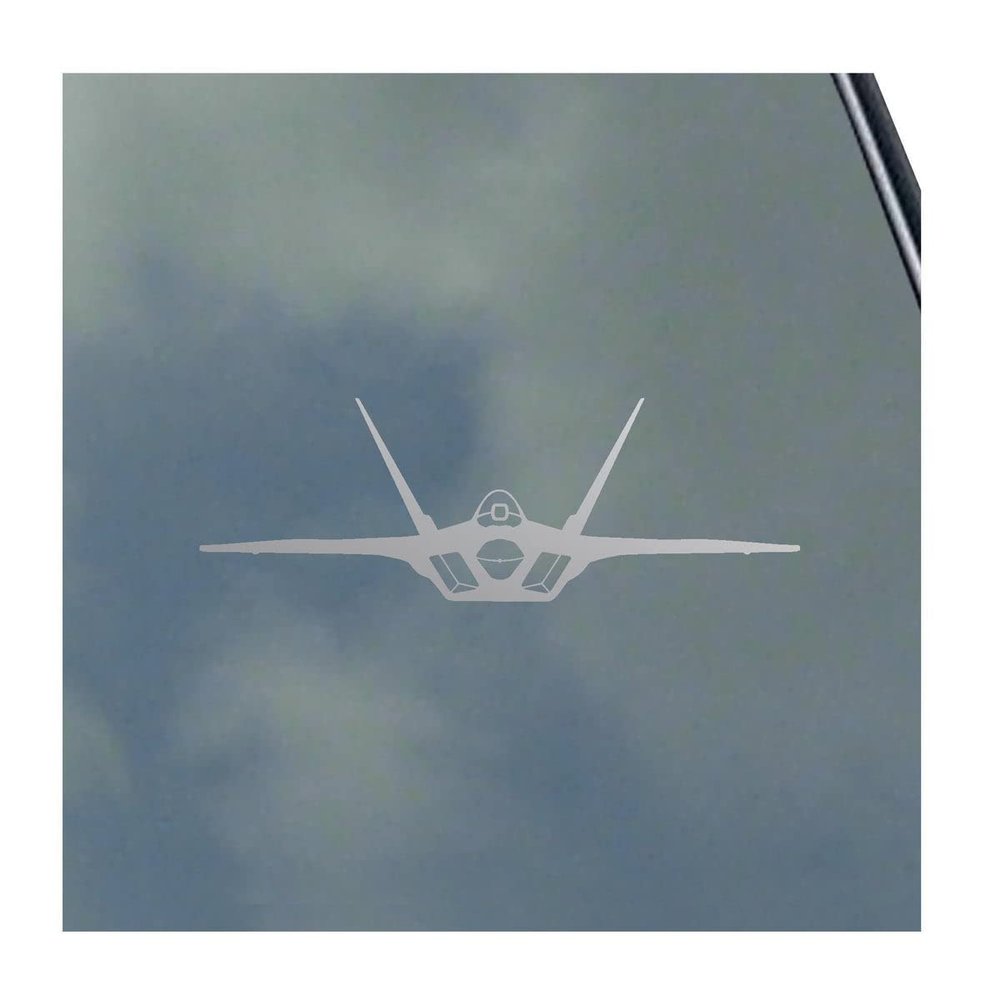 F-22 Raptor Pilot Front Vinyl Sticker Decal USA Air Force Veteran