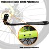 BV Bike Kickstand - Mountain Bike Kick Stand for 24-29" Bicycles - Adjustable Length, Non-Slip Sole, Aluminum Alloy Material - Black Bicycle Kickstand view 3