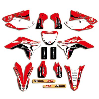 ENARUI Graphics Kit Decals Stickers for 2017-2020 Honda crf450r crf 450 450r crf450 and 2018-2021 crf250r crf 250 250r crf250