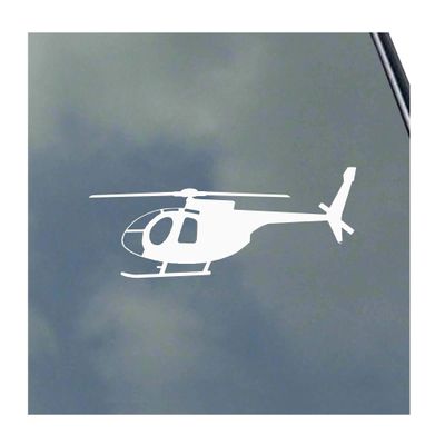 OH-6 Cayuse Pilot Side Vinyl Sticker Decal Helicopter Vietnam Veteran USA Army Loach