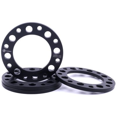4X Black Universal 8x6.5 8x165.1 8x170 8x180 Wheel Spacers 1/2 Inch (12mm)
