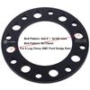 4X Black Universal 8x6.5 8x165.1 8x170 8x180 Wheel Spacers 1/2 Inch (12mm) view 4