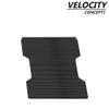 Velocity Concepts Black 6.5 Ft Rubber Truck Bed Floor Mat Carpet Liner V2 Compatible with 2004-2021 Nissan Titan/XD view 3