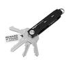 Keyport Pivot 2.0 Key Organizer - EDC Key Holder with Car Key Fob Attachment and Lost & Found Service - Compact, Customizable Modular Design - Keychain Alternative Gift for Men - Aluminum (Black) view 1