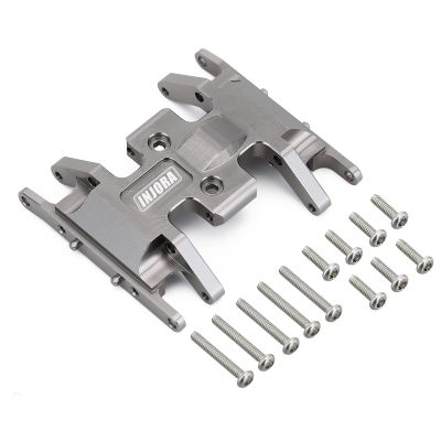 INJORA RC Skid Plate for Axial SCX24 Bronco Gladiator Deadbolt C10 Upgrades Parts 1/24 RC Crawler(Grey)