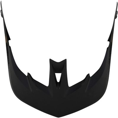 Troy Lee Designs A3 Mountain Bike Helmet Replacement Visor - MTB Cycling BMX Bicycle Helmet Accessories - Uno Black, One Size