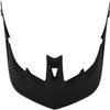 Troy Lee Designs A3 Mountain Bike Helmet Replacement Visor - MTB Cycling BMX Bicycle Helmet Accessories - Uno Black, One Size view 1