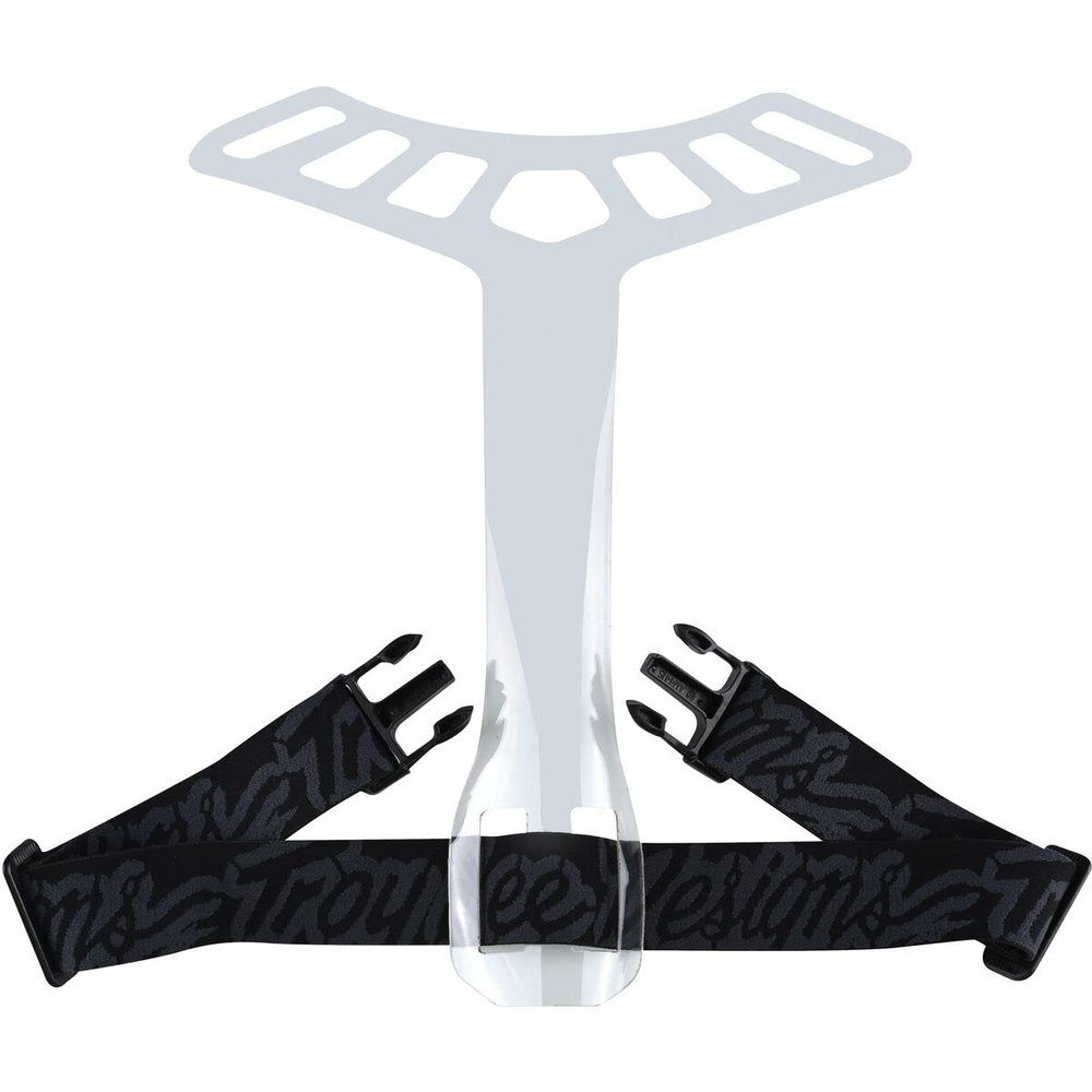 Troy Lee Designs Rockfight Back T-Strap Black, Xs/S
