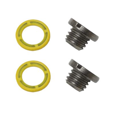 2 PCS Marine Drain Plug Screw Kits for Mercury MERCRUISER Replaces 10-79953Q2 10-79953A2 18-2244 22420 10-79953Q04