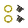 2 PCS Marine Drain Plug Screw Kits for Mercury MERCRUISER Replaces 10-79953Q2 10-79953A2 18-2244 22420 10-79953Q04 view 1