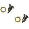 2 PCS Marine Magnetic Outdrive Gear Case Drain Plug, Screw with Gasket Replace 22-8M0058389 view 1