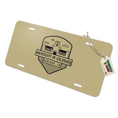 GRAPHICS & MORE University of Colorado Badge Novelty Metal Vanity Tag License Plate