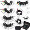 Terminal Removal Tool Kit,140 Pcs pin Terminal Extractor Kit for Car,Wire Connector Pin Release Key Extractor Tools Set for Most Connector Terminal with a Protective Bag view 1