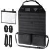 WYNEX Car Seat Organizer, Molle Backseat Cover Organizer Protector with Sling Rack, Visual Pocket and Patch, Universal Vehicle Fits for F150, Jeeps, Pickups & Trucks for Road Trips view 1