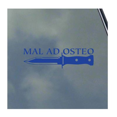 Mal Ad Osteo Ontario Mk 3 Vinyl Sticker Decal USA Navy Devgru Bad MF Frogman