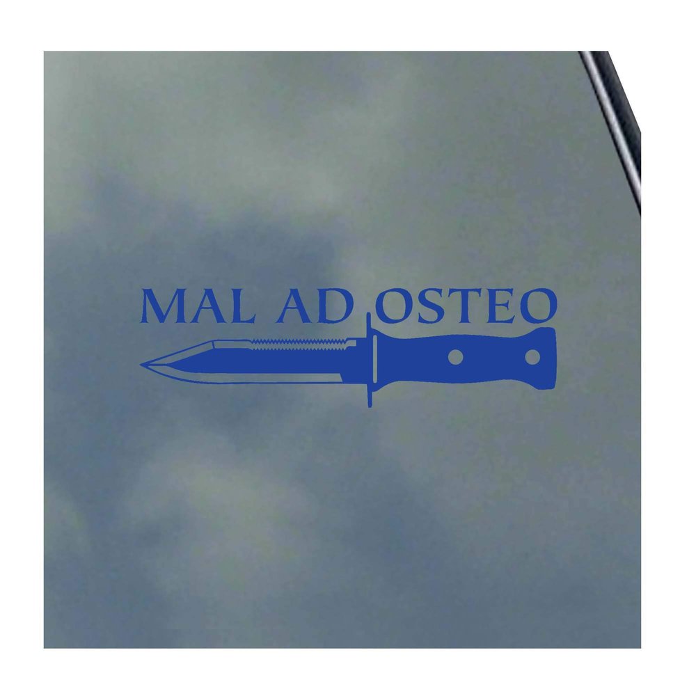 Mal Ad Osteo Ontario Mk 3 Vinyl Sticker Decal USA Navy Devgru Bad MF Frogman