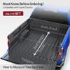 oEdRo Soft Tri-Fold Truck Bed Tonneau Cover Fit for 2016-2023 Tacoma 6ft view 2