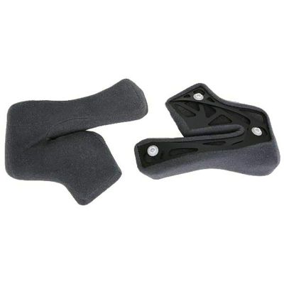 HJC Helmets CL-MAX 2 Cheek Pads Street Motorcycle Helmet Accessories - Black / 3X-Large 20mm